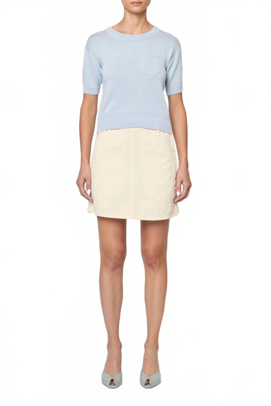 NEW ATELIER DELPHINE mari top in pastel blue
